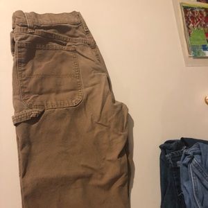 Men’s Rustler khaki carpenter pants